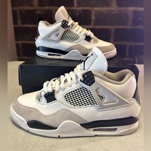 Size 12- Air Jordan 4 Military Black